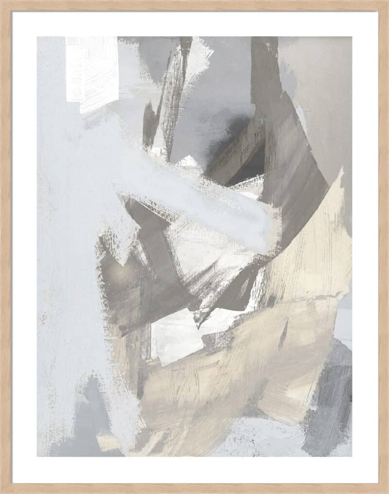 Layers IV  - 5cm White Border Box Natural