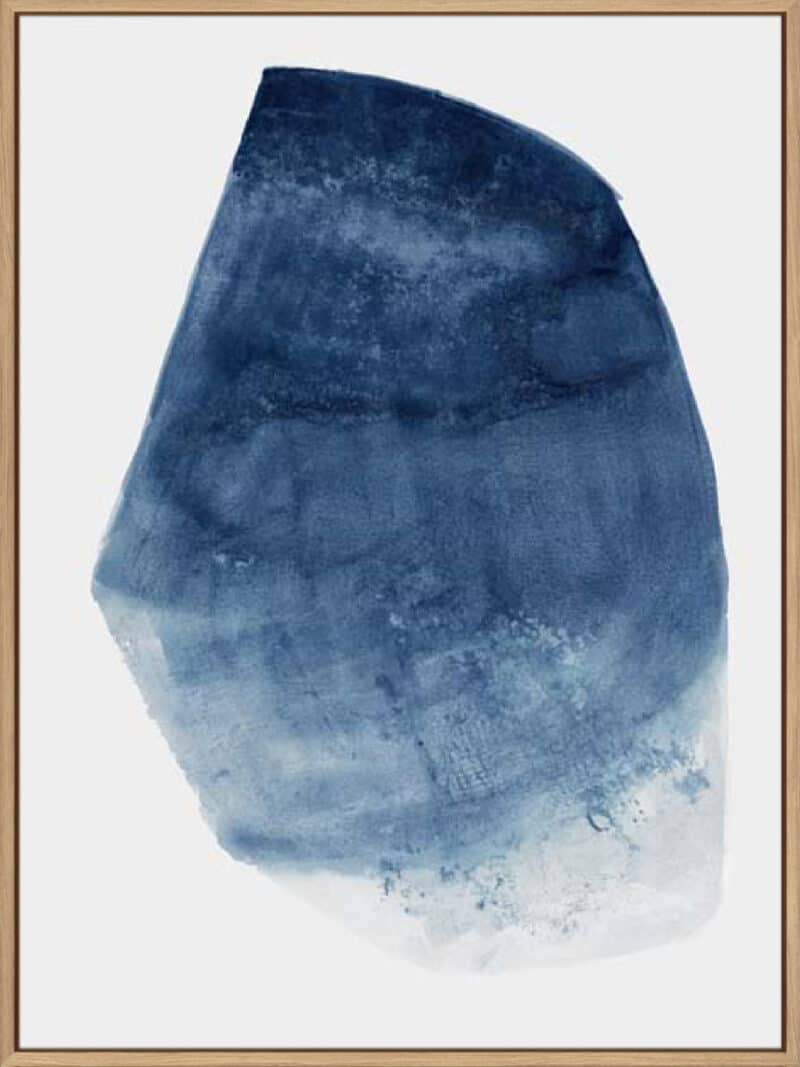 Luminous Blue II - Canvas Gallery Natural