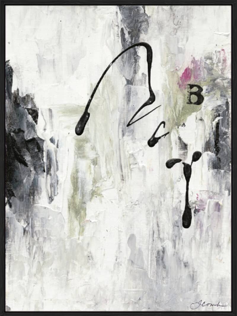 Magic Energy II - Canvas Gallery Black