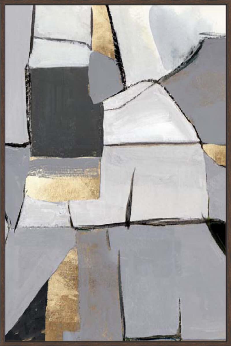 Metropolitan Impressions II - Canvas Gallery Walnut