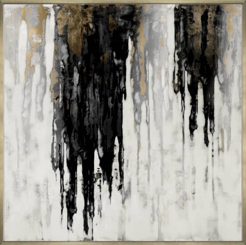 Neutral Space I  - Canvas Gallery Champagne