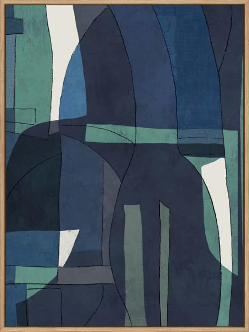 Night Barcelona II - Canvas Gallery Natural