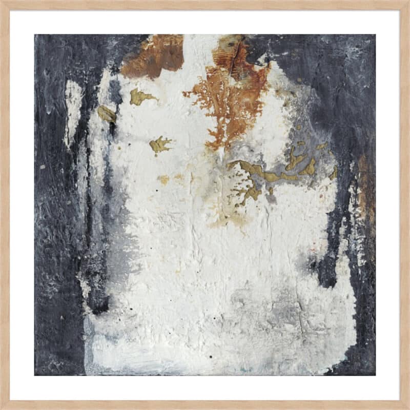 Oriental Garden I - 5cm White Border Box Natural