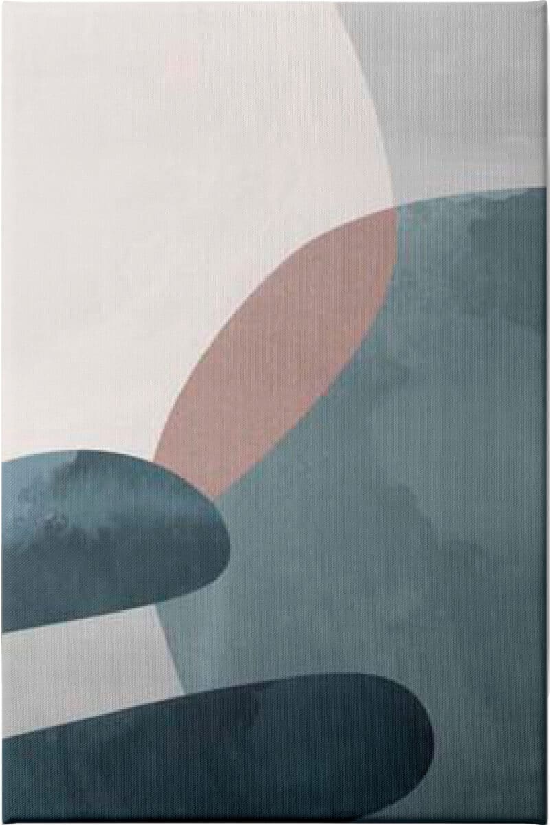 Pink Pebbles II - Unframed Canvas Unframed Canvas