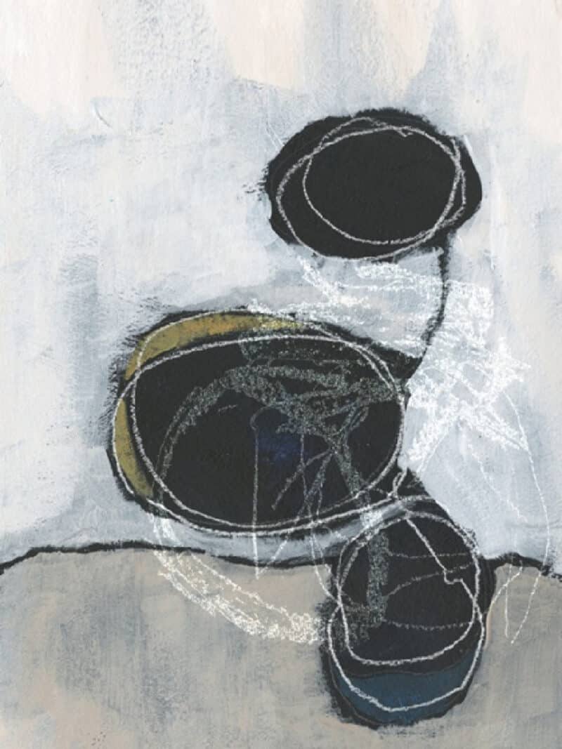 Primary Orbs II - Unframed Canvas Unframed Canvas