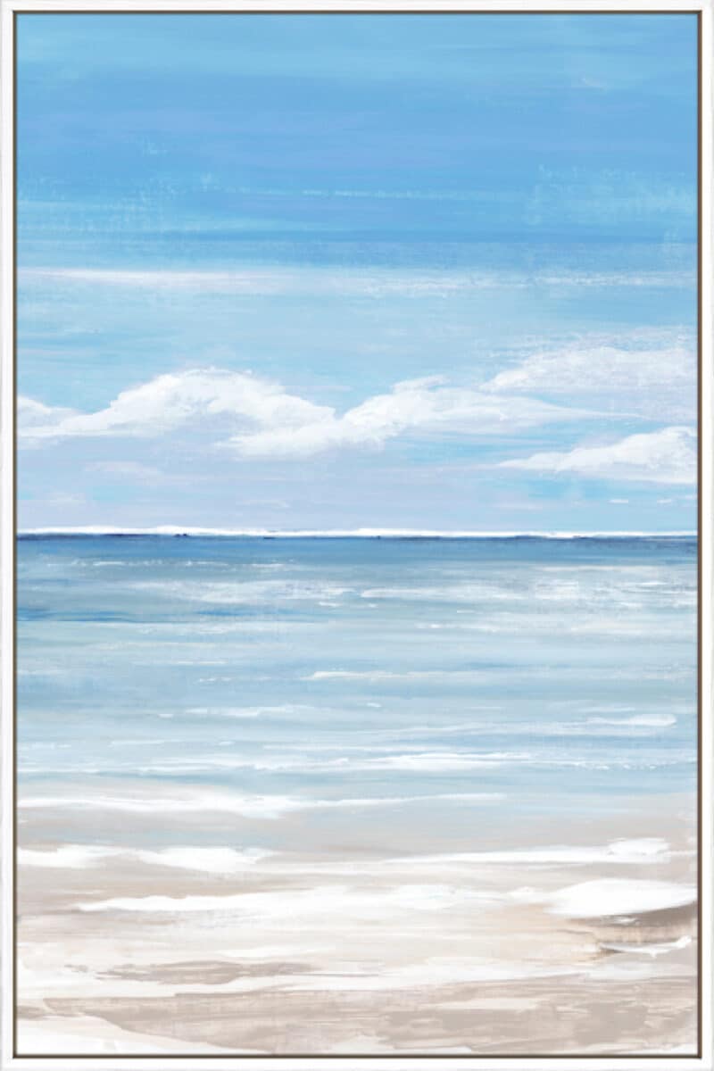 Sea Breaze I - Canvas Gallery White