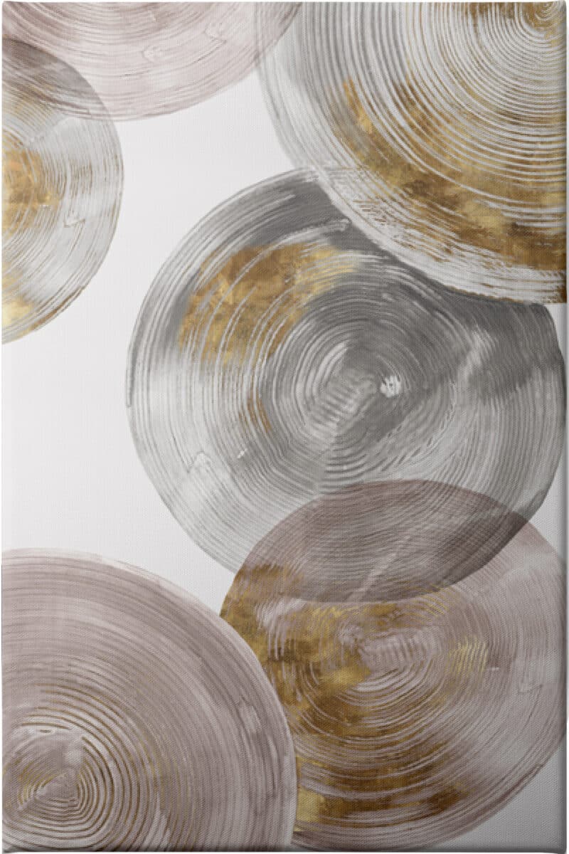 Spiral Rings III - Unframed Canvas Unframed Canvas