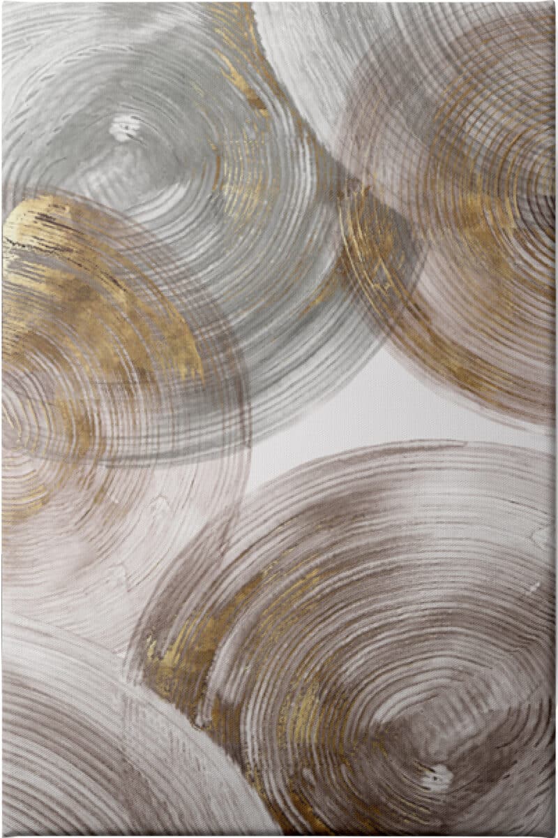 Spiral Rings II - Unframed Canvas Unframed Canvas