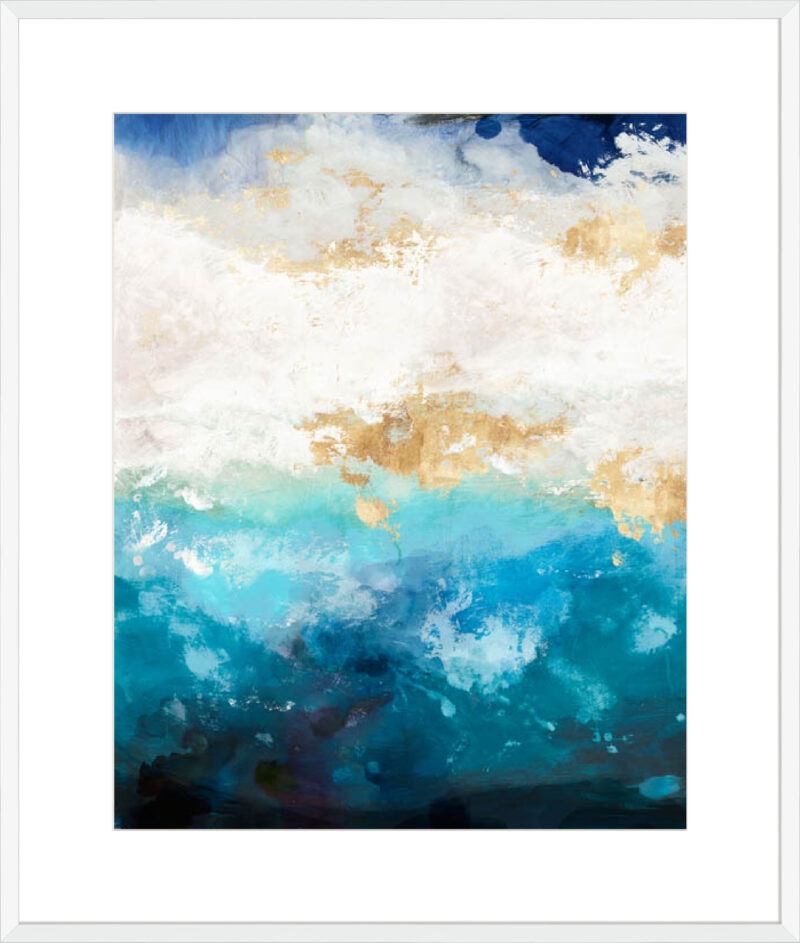 Water I - 10cm Mount Board Box White