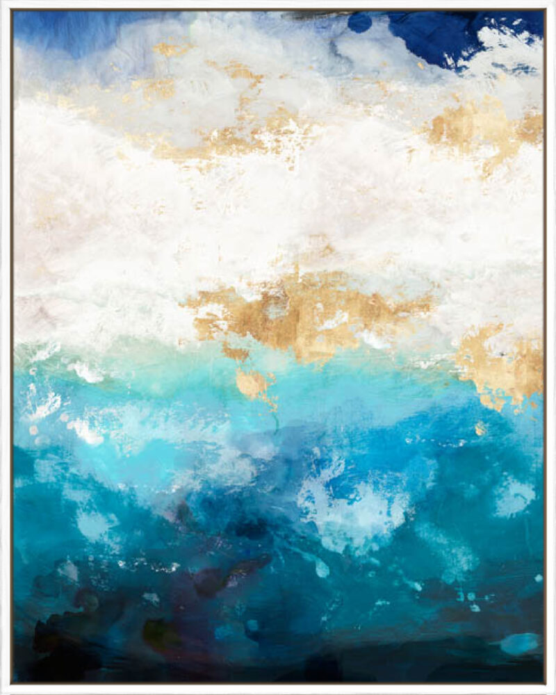 Water I - Canvas Gallery White