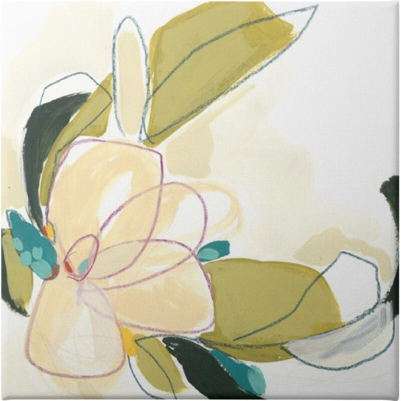 Abstract Orchid III - Unframed Canvas Unframed Canvas