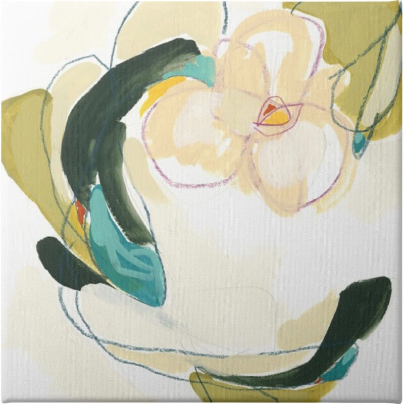 Abstract Orchid I - Unframed Canvas Unframed Canvas