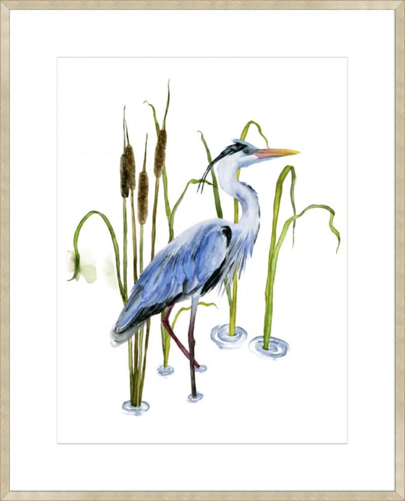 At the Pond II - 10cm Mount Board Sm. Box Champagne