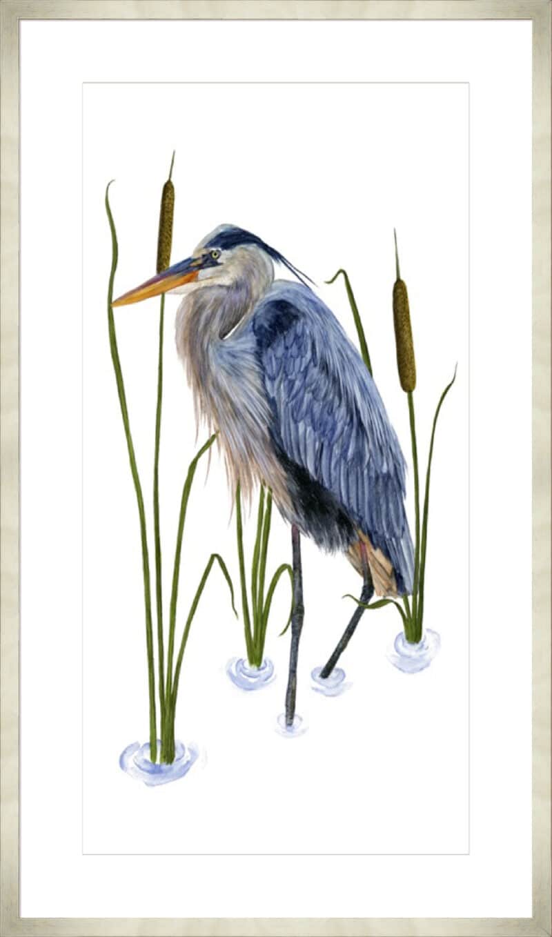 Beside the Lake I - 10cm Mount Board Med. Box Champagne