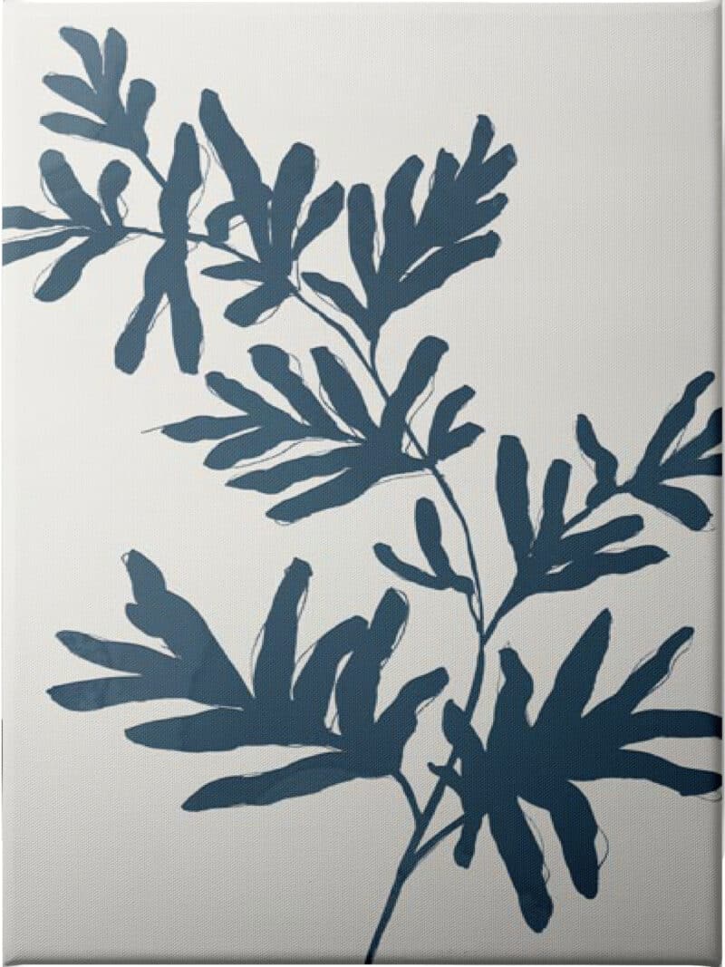 Blue Twig II - Unframed Canvas Unframed Canvas