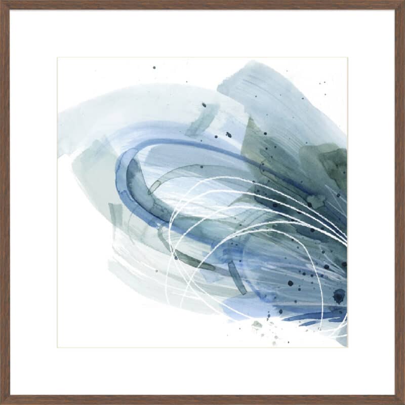 Cresting II - 10cm Mount Board Box Walnut