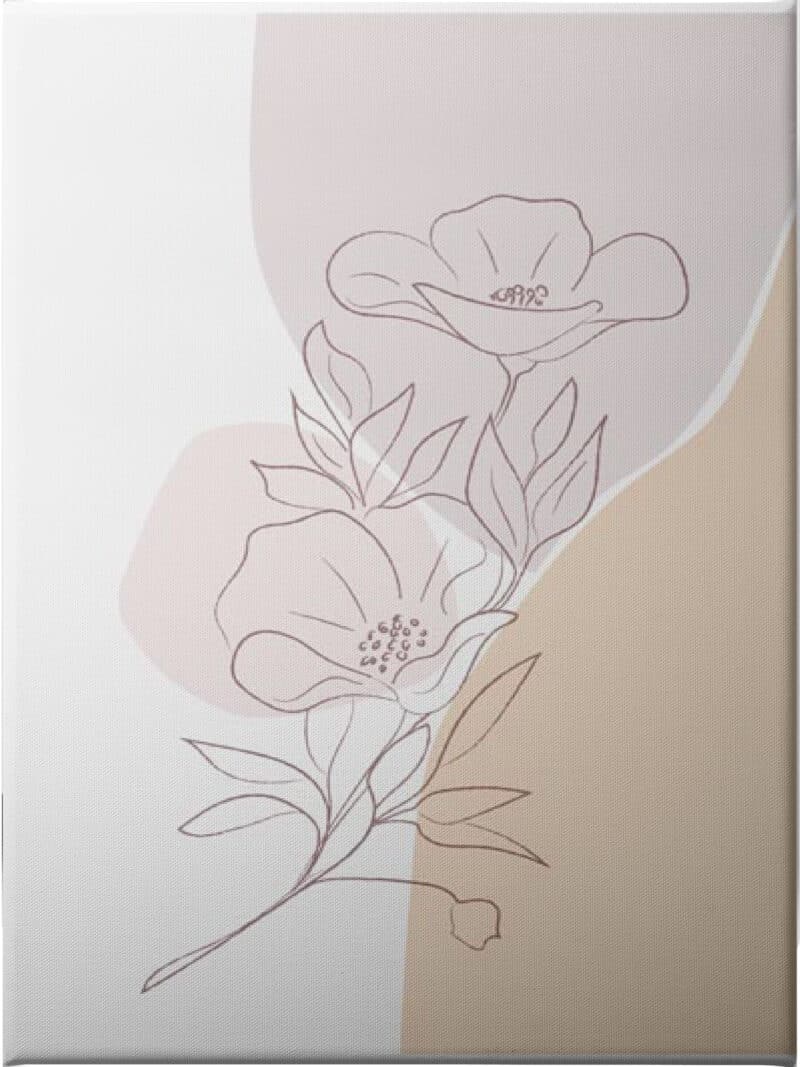 Dainty Daisy - Unframed Canvas Unframed Canvas