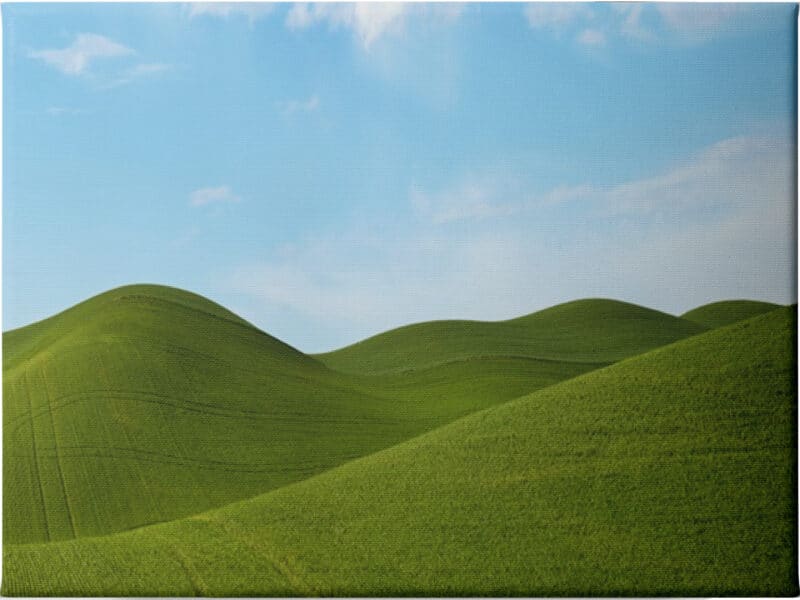 Farmscape Photo III - Unframed Canvas Unframed Canvas