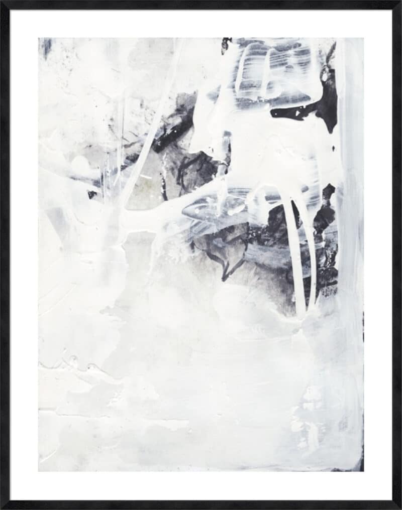 Fire and Ice III - 5cm White Border Sm. Black Woodgrain