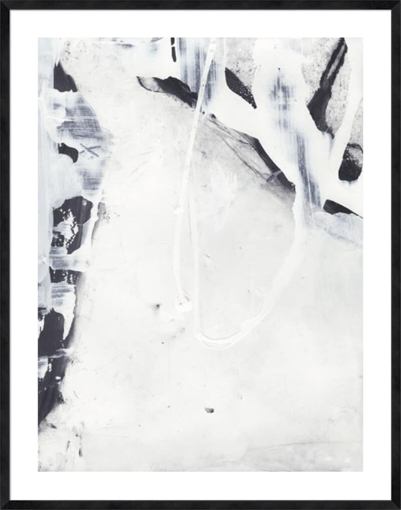 Fire and Ice II - 5cm White Border Sm. Black Woodgrain