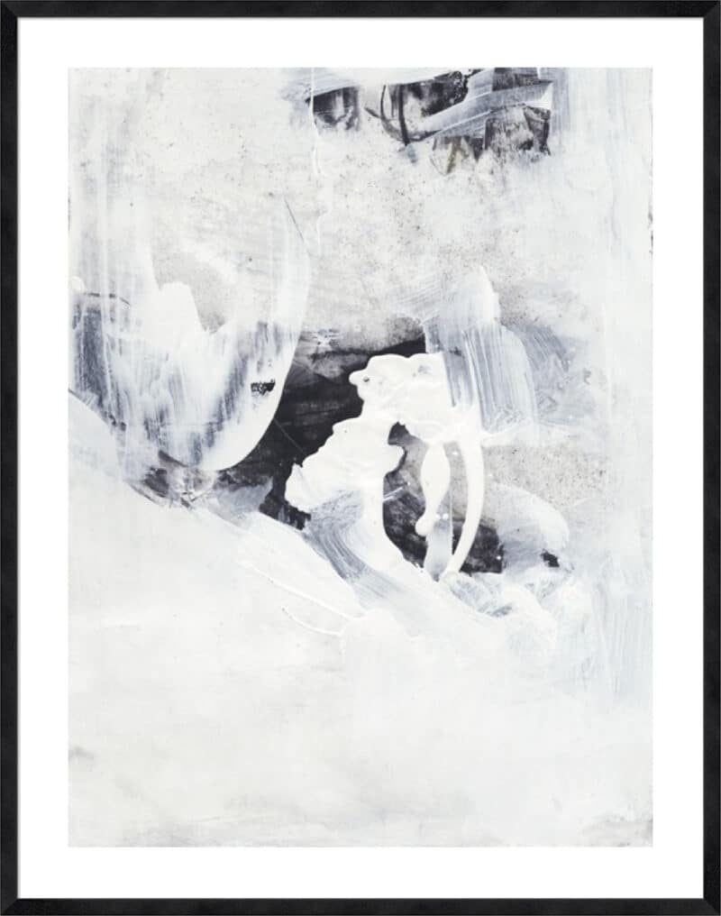 Fire and Ice IV - 5cm White Border Sm. Black Woodgrain