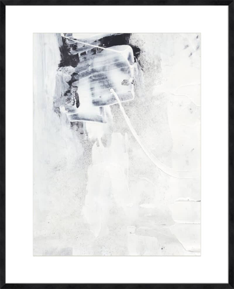 Fire and Ice I - 10cm Mount Board Sm. Black Woodgrain