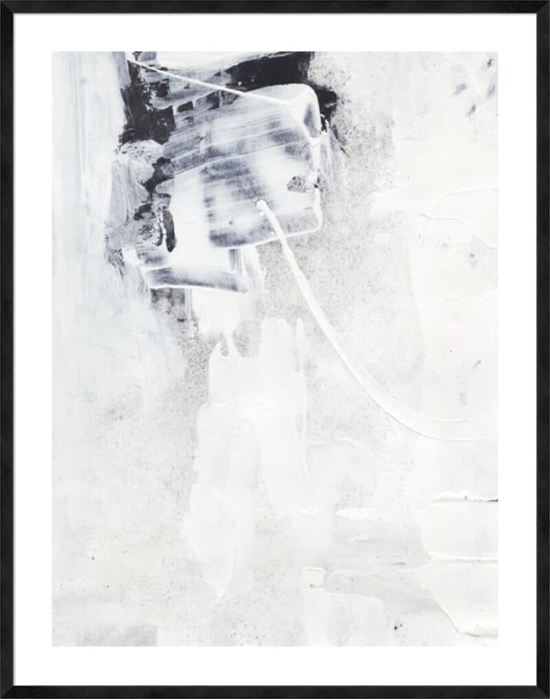 Fire and Ice I - 5cm White Border Sm. Black Woodgrain