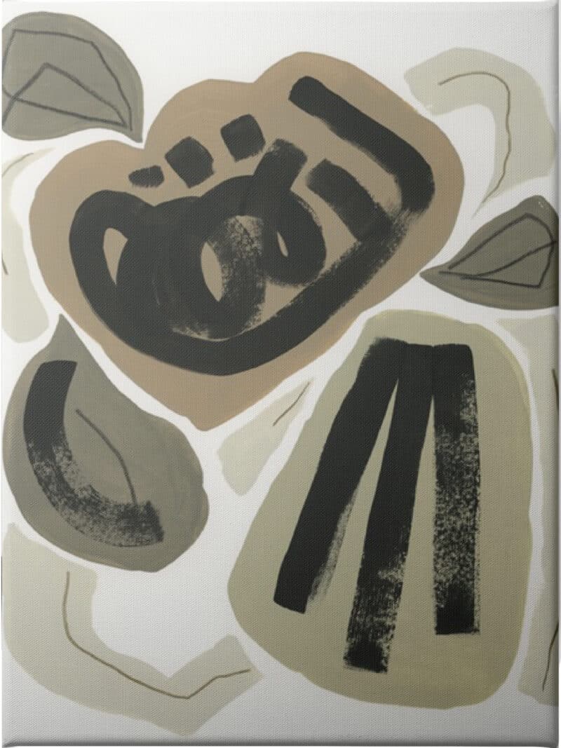 Flores de Papel II - Unframed Canvas Unframed Canvas