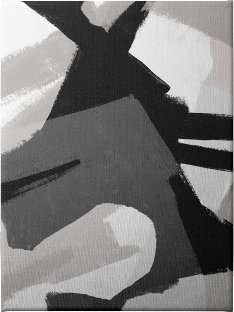 Interlocking Rhythm II - Unframed Canvas Unframed Canvas