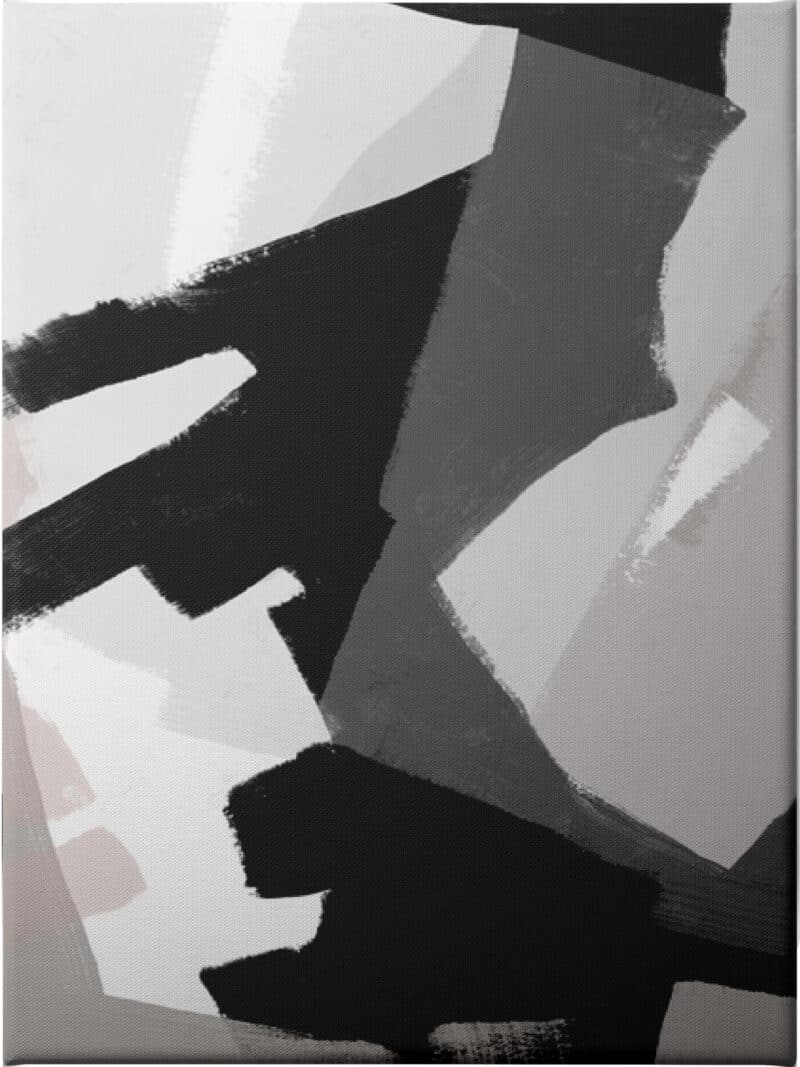 Interlocking Rhythm I - Unframed Canvas Unframed Canvas