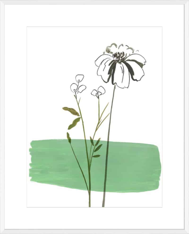 Little Herb II - 10cm Mount Board Box White