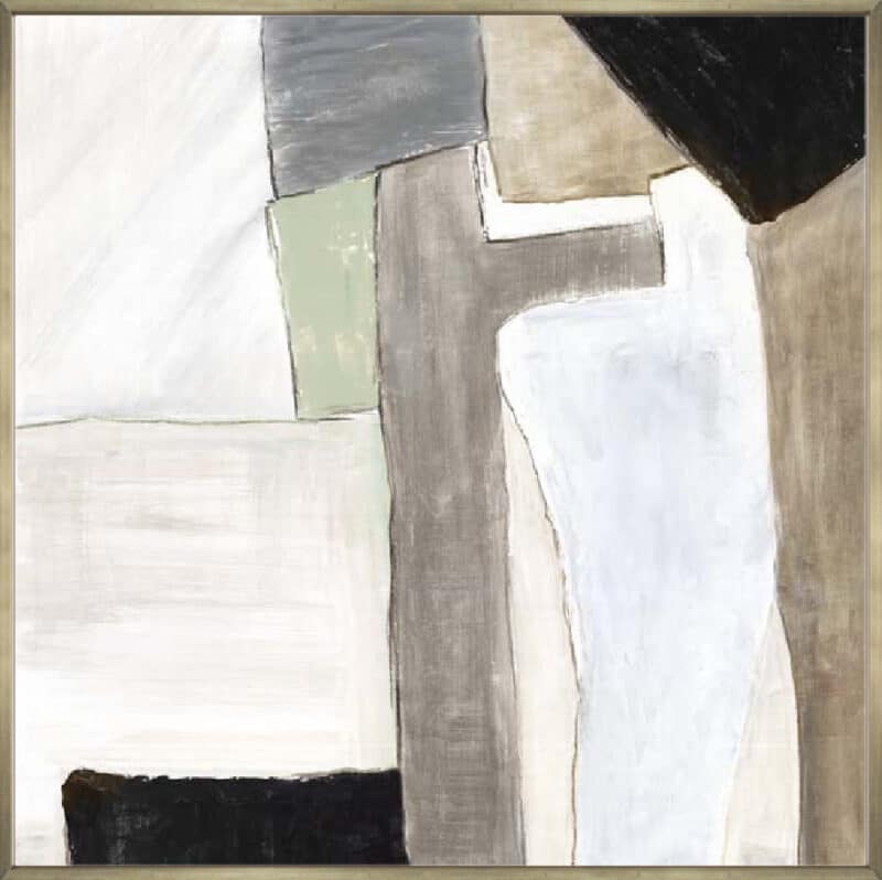 Rearrange Space I - Canvas Gallery Champagne