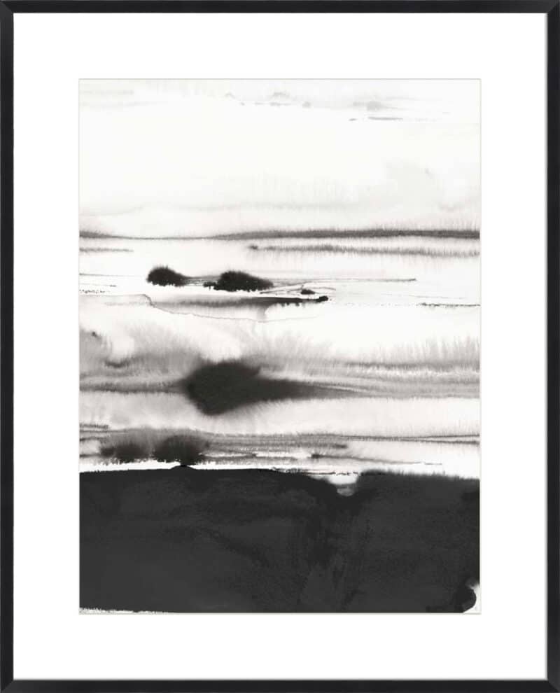 Rhythm of Sea II - 10cm Mount Board Box Black