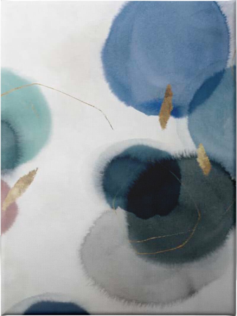Soft Blue III - Unframed Canvas Unframed Canvas