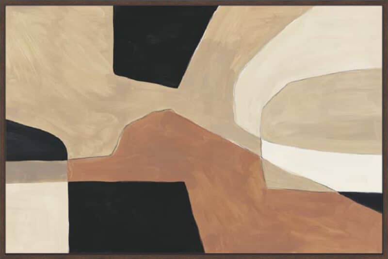 Soothing Harmony - Canvas Gallery Walnut