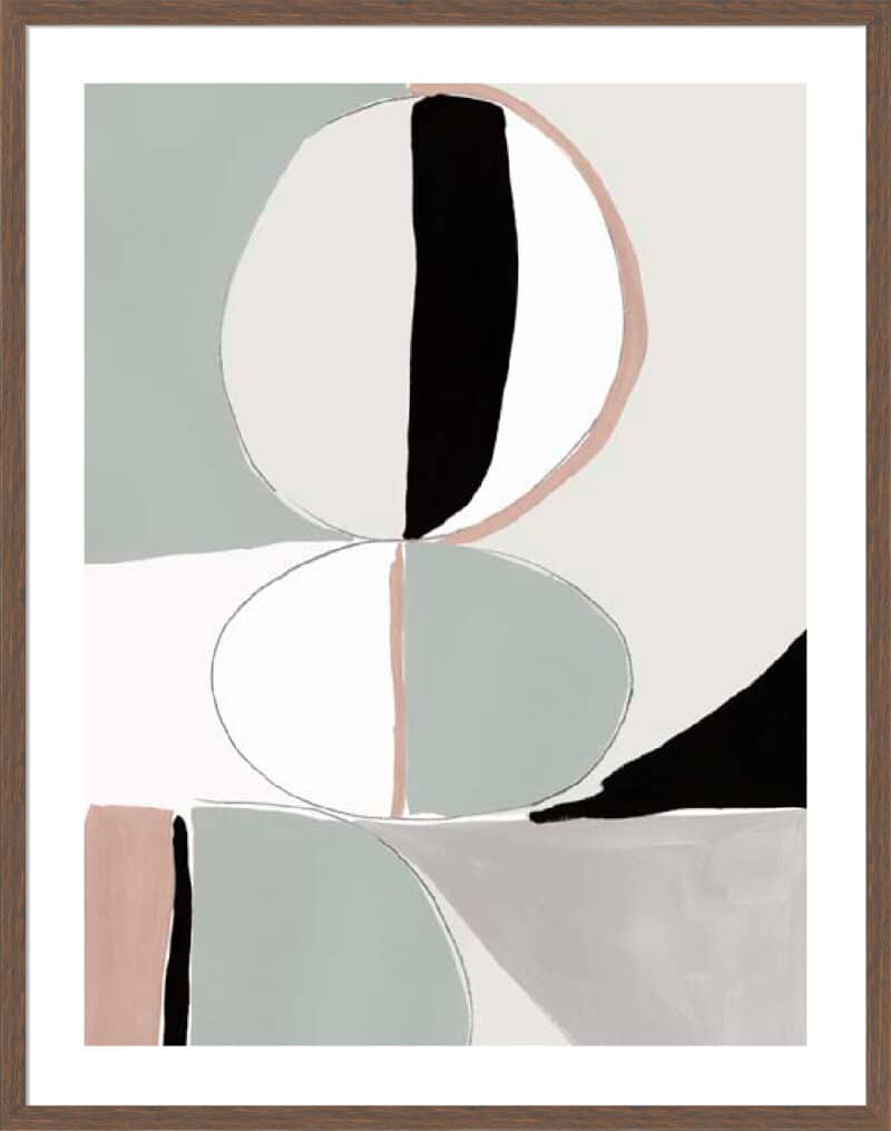 Speculate I - 5cm White Border Box Walnut