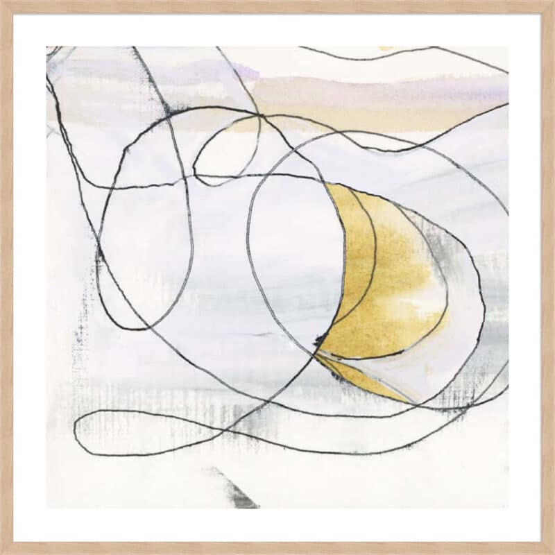 Sunlit Reverie I - 5cm White Border Box Natural