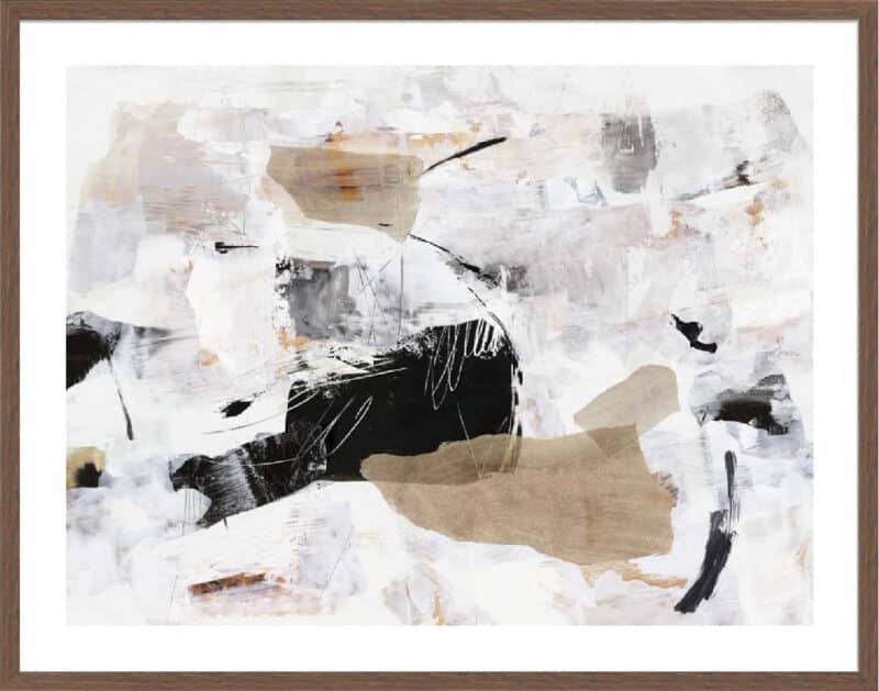 Sweet Whispers - 5cm White Border Box Walnut