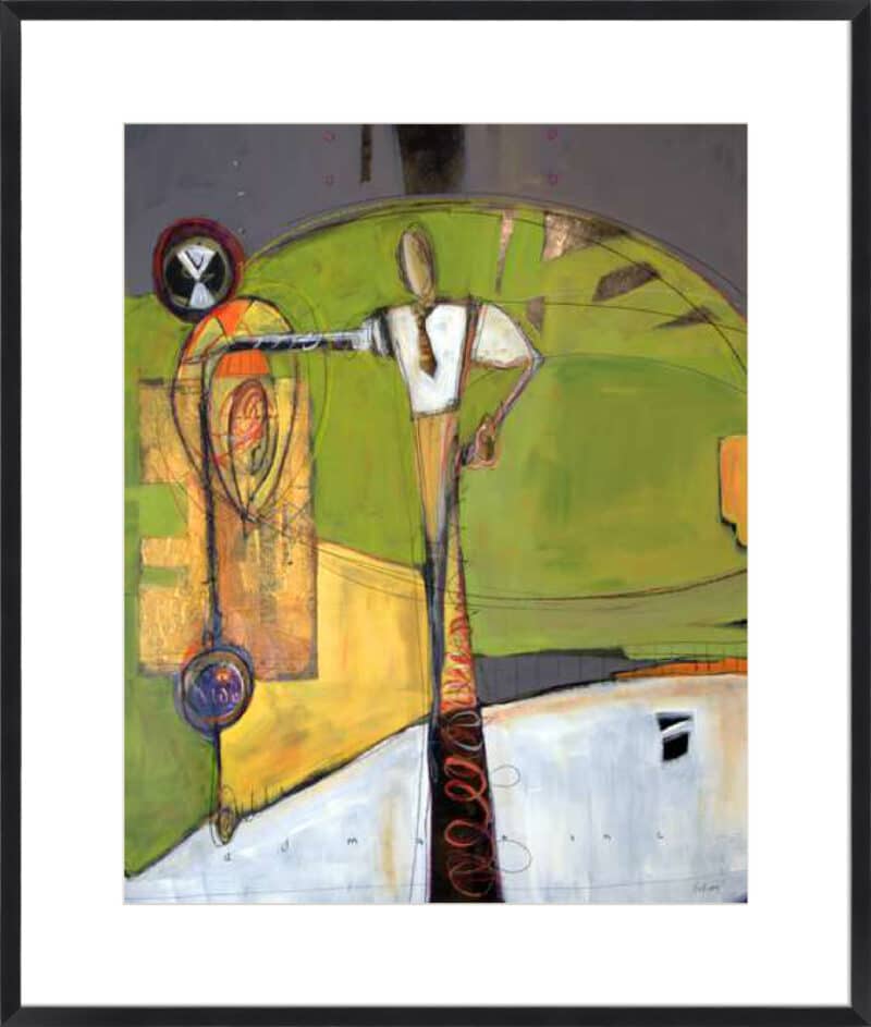 Ad Man - 10cm Mount Board Box Black