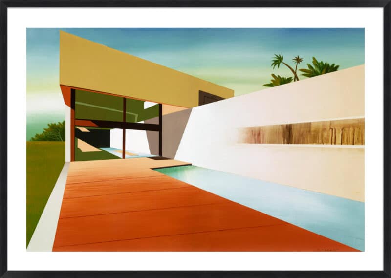 Angular Living - 5cm White Border Box Black