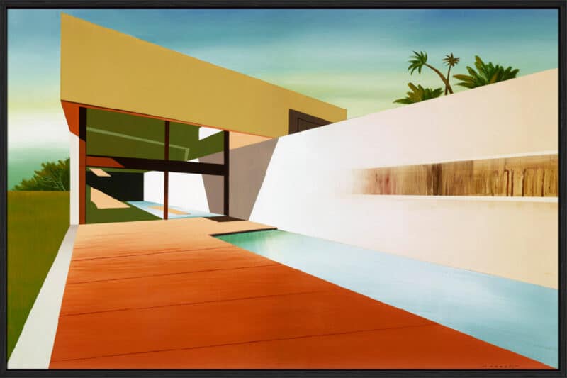 Angular Living - Canvas Gallery Black