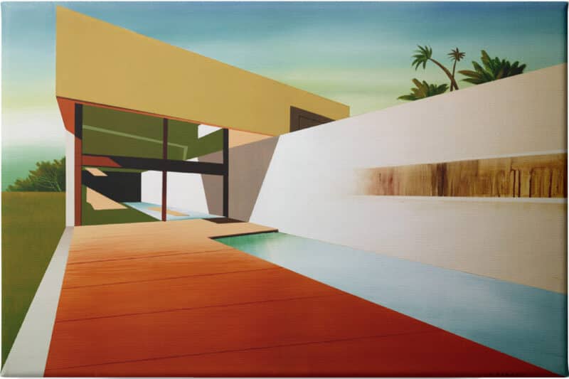 Angular Living - Unframed Canvas Unframed Canvas