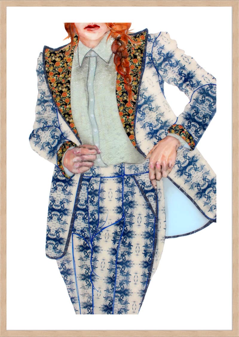 Ascent - 5cm White Border Box Natural