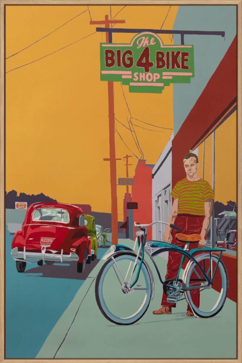 Big 4 Bike Shop - Canvas Gallery Natural