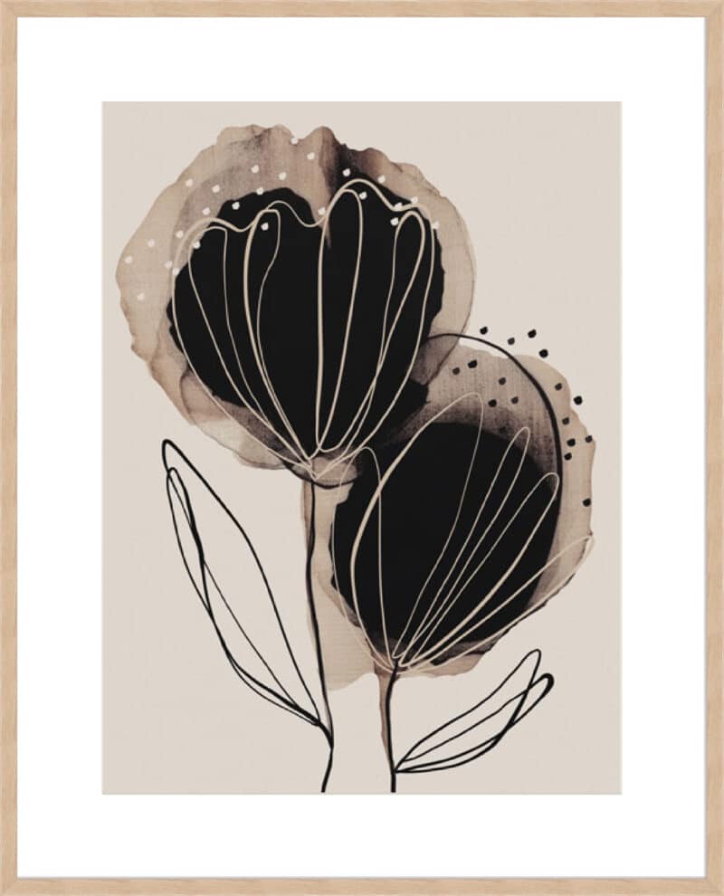 Blomstring - 10cm Mount Board Box Natural