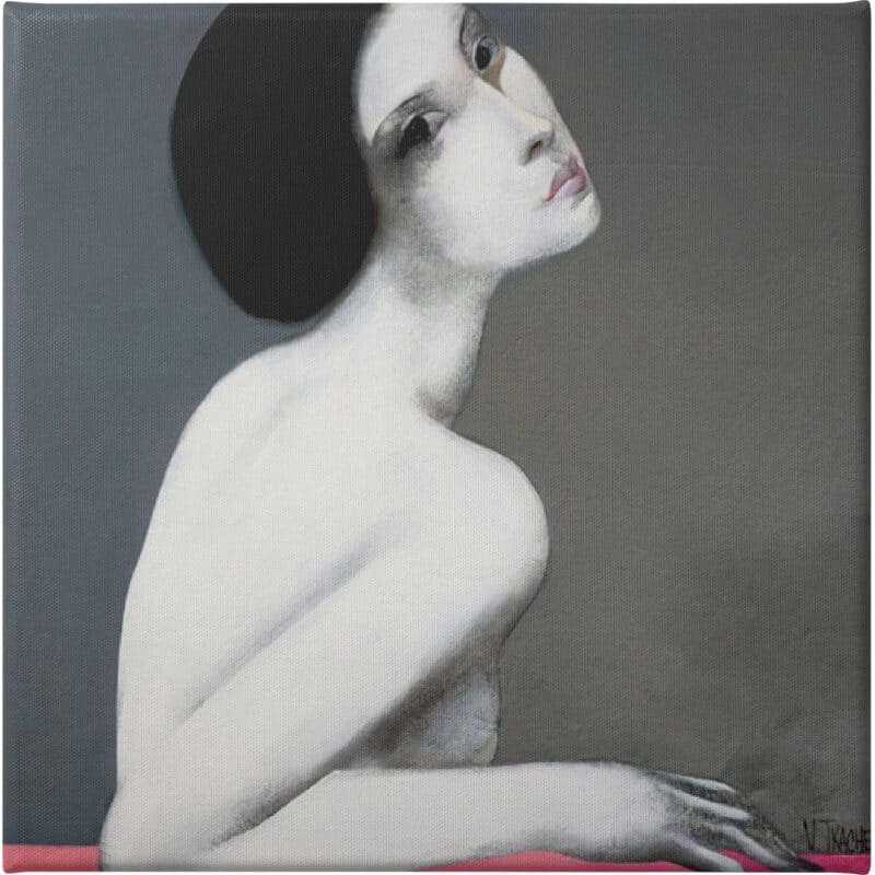 Brunette - Unframed Canvas Unframed Canvas