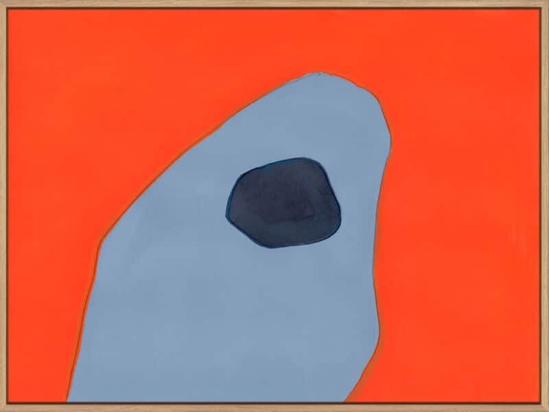 Color Ridges #2 - Canvas Gallery Natural