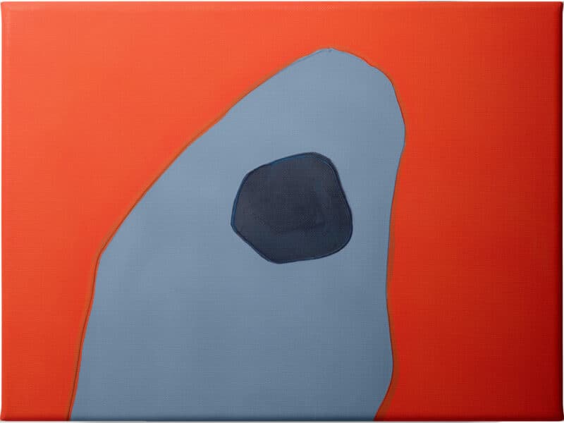 Color Ridges #2 - Unframed Canvas Unframed Canvas