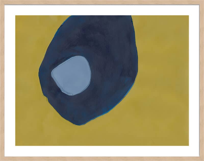 Color Ridges #3 - 5cm White Border Box Natural