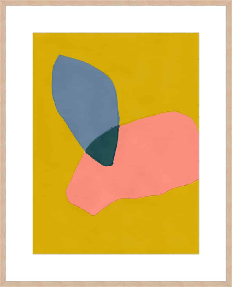 Color Ridges #4 - 10cm Mount Board Box Natural